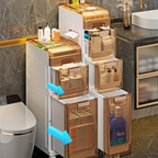 [Llevá 2 Pagá 1] Organizador de Baño de Alta Capacidad con 4 Niveles (¡Tu baño más organizado y moderno!)