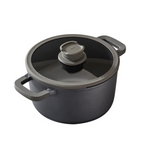 Conjunto Completo de Cocina con Triple Capa de Acero Inoxidable, Tapa de Vidrio y Tecnología Antiadherente